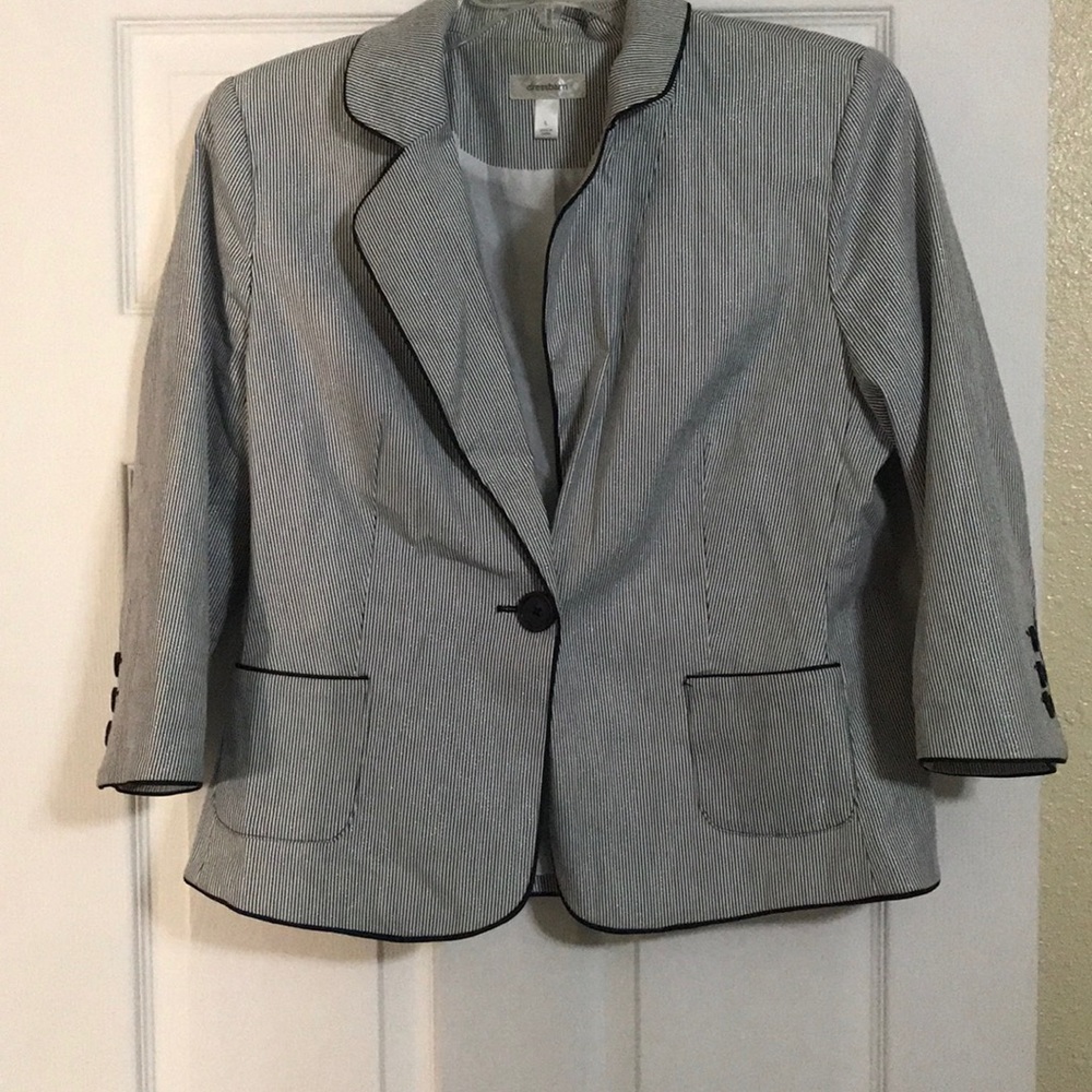 Pinstripe blazer size L